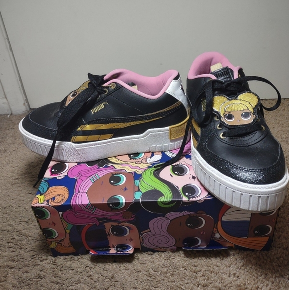 PUMA Cali Sport x Queen B Jr - LOL Surprise Platform Girls/Junior Shoes - Picture 4 of 5